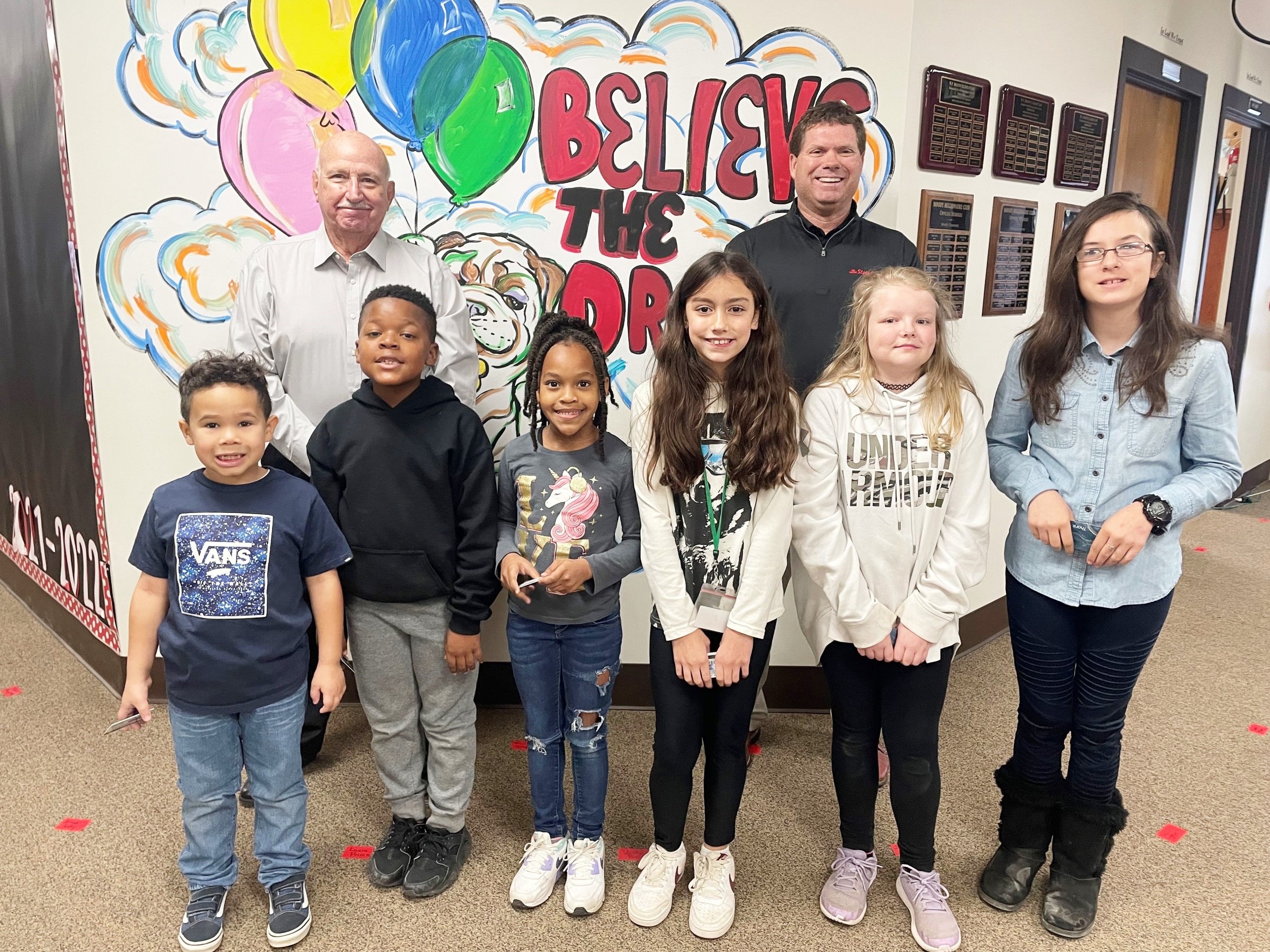 White Hall students write joy to Santa