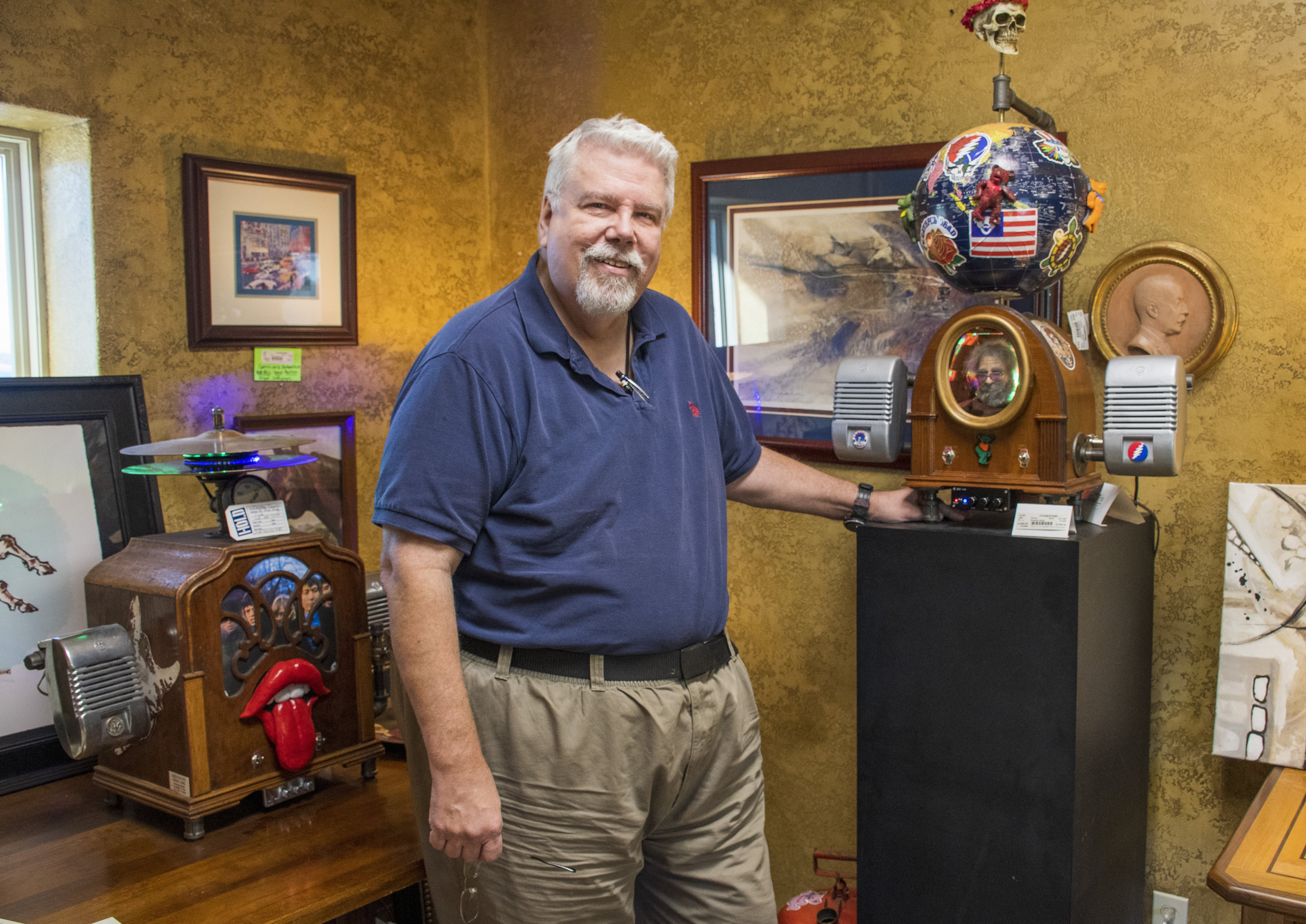 Sonic steampunk: Artist Cliff McGaha combines electronics and art to create Gizmos - Vimarsana News