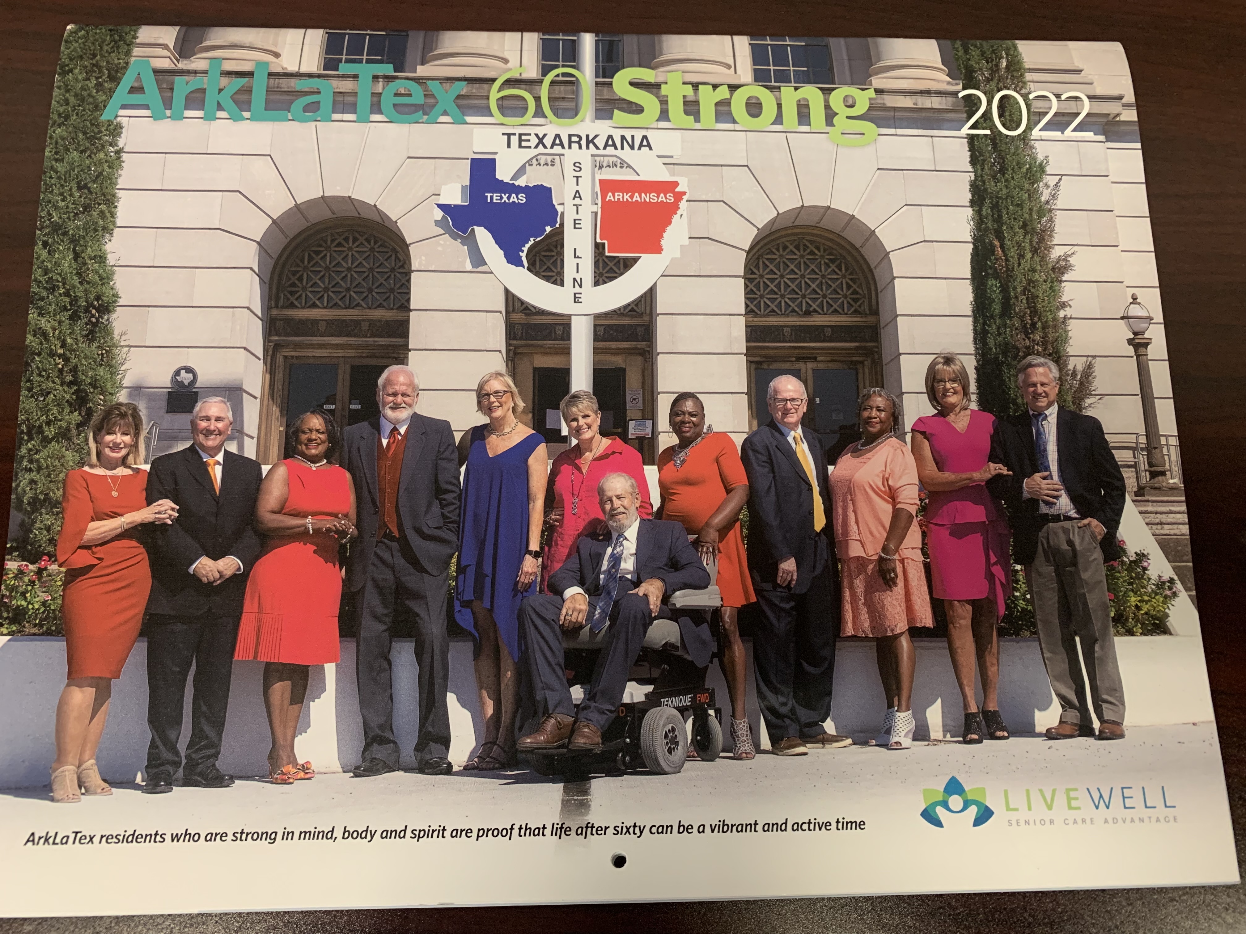 Several Texarkana senior adults featured on charity calendar - Vimarsana News