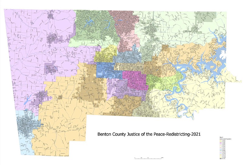 Election Commission approves Benton County JP district map Northwest