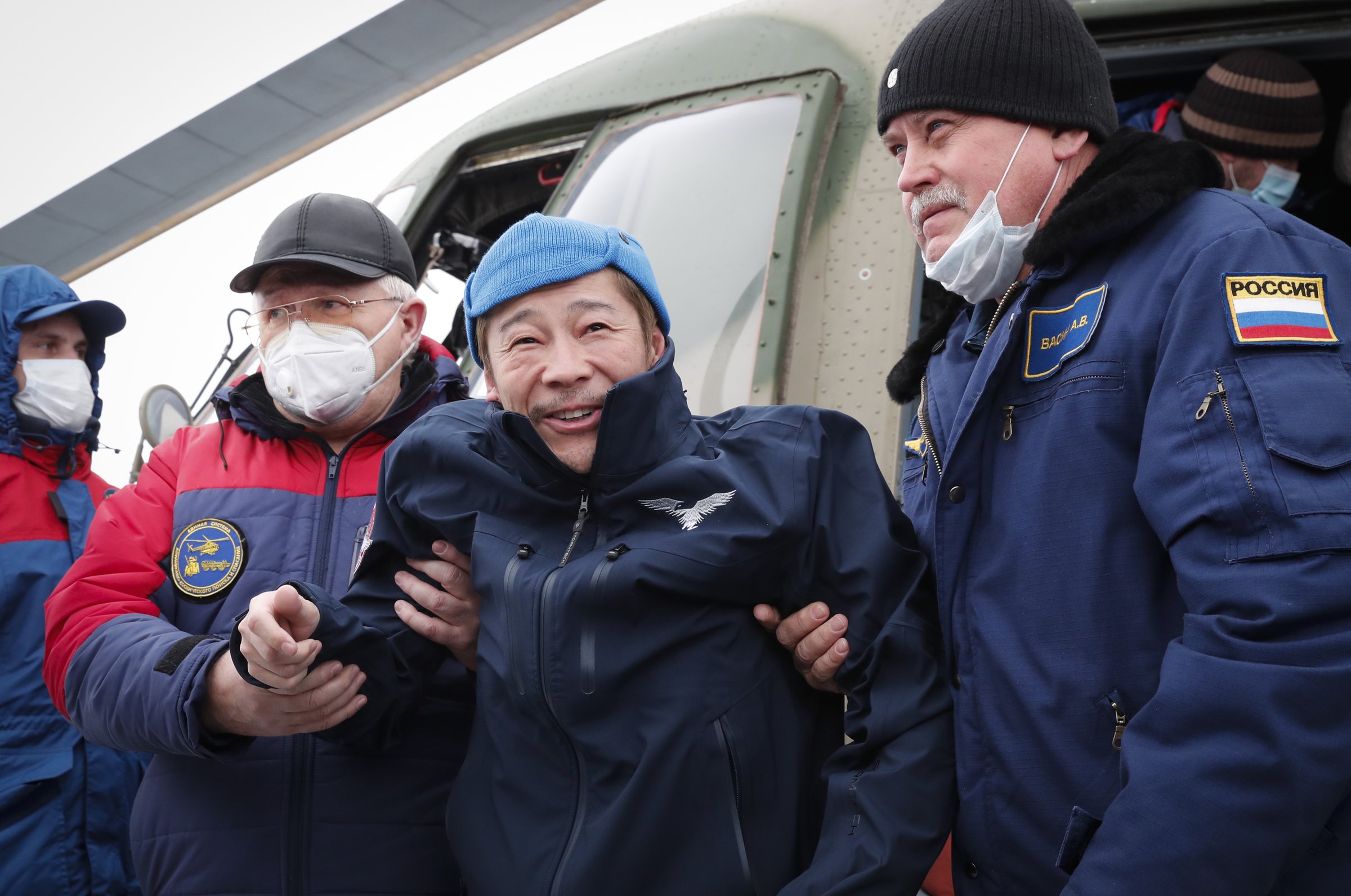 Japanese space tourists come back to Earth after 12-day stay - Vimarsana News