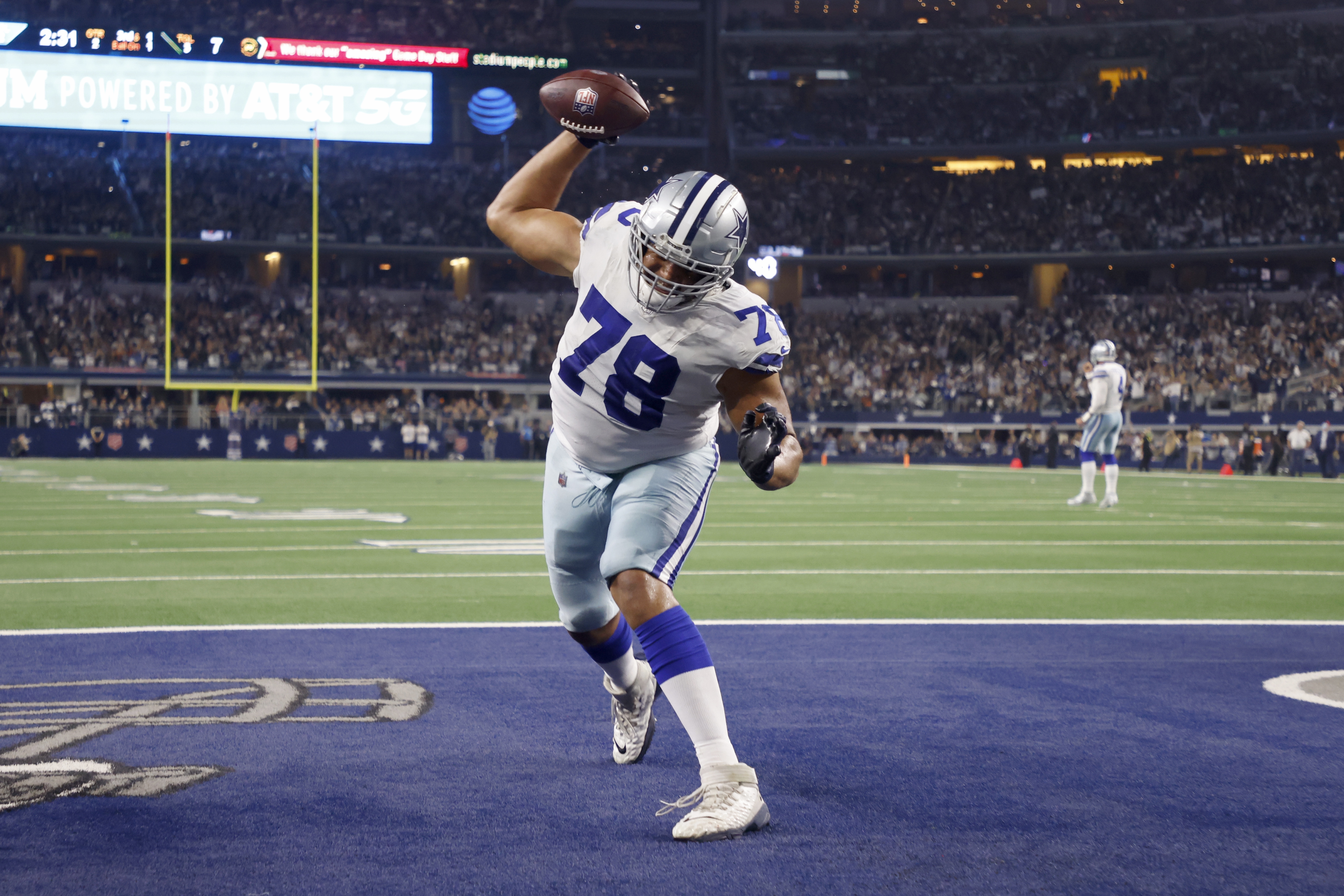 Dallas Cowboys cornerback D'Angelo Mandell (38) defends during an NFL  Football game in Arlington, Texas, Saturday, August 12, 2023. (AP  Photo/Michael Ainsworth Stock Photo - Alamy