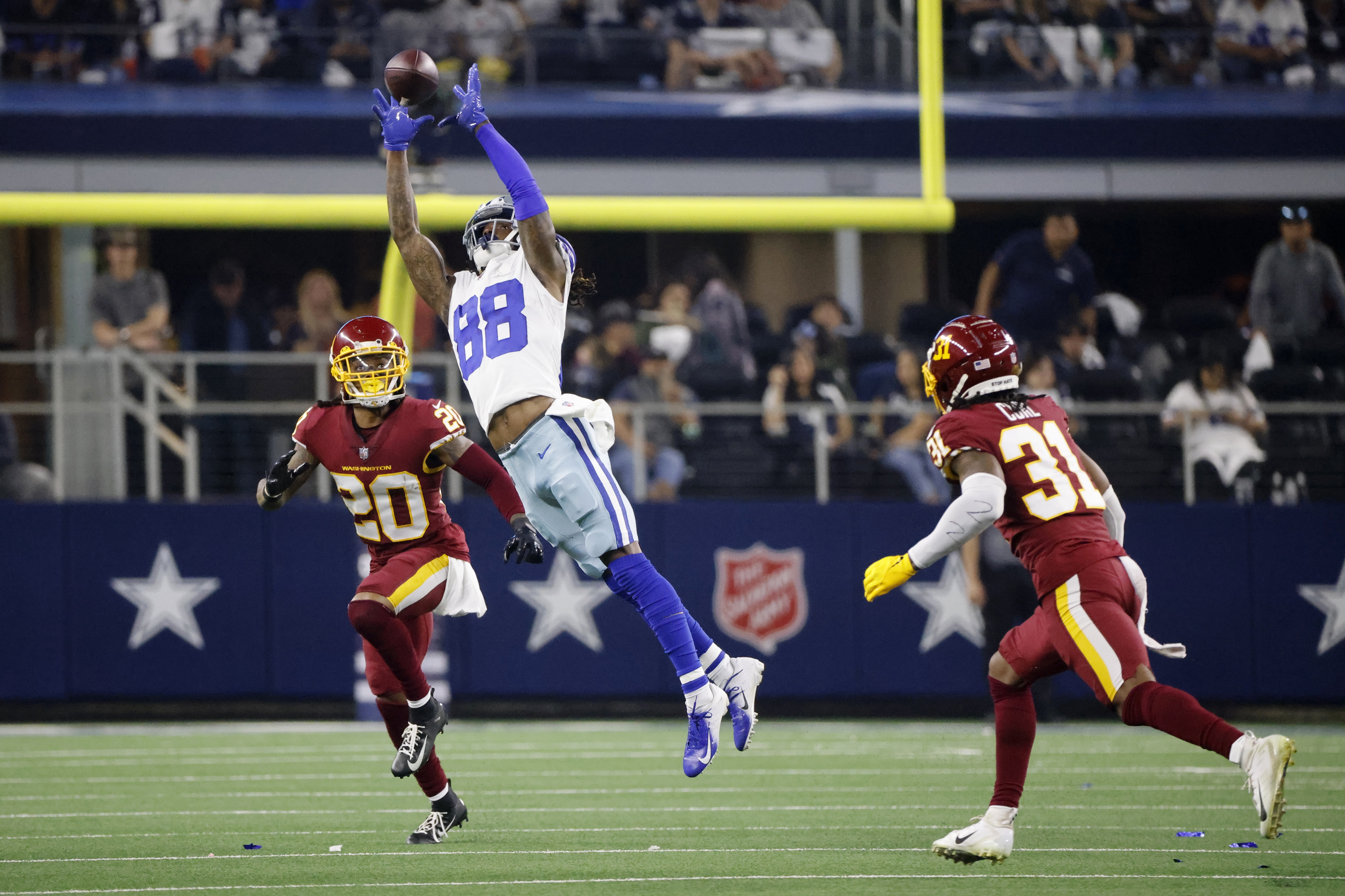 Prescott, Cowboys celebrate with 56-14 rout of Washington