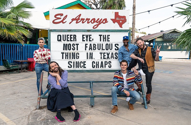 The sixth season of “Queer Eye,” which premiered Friday, takes the Fab 5 to Austin, Texas. (Netflix/TNS/Ilana Panich-Linsman)