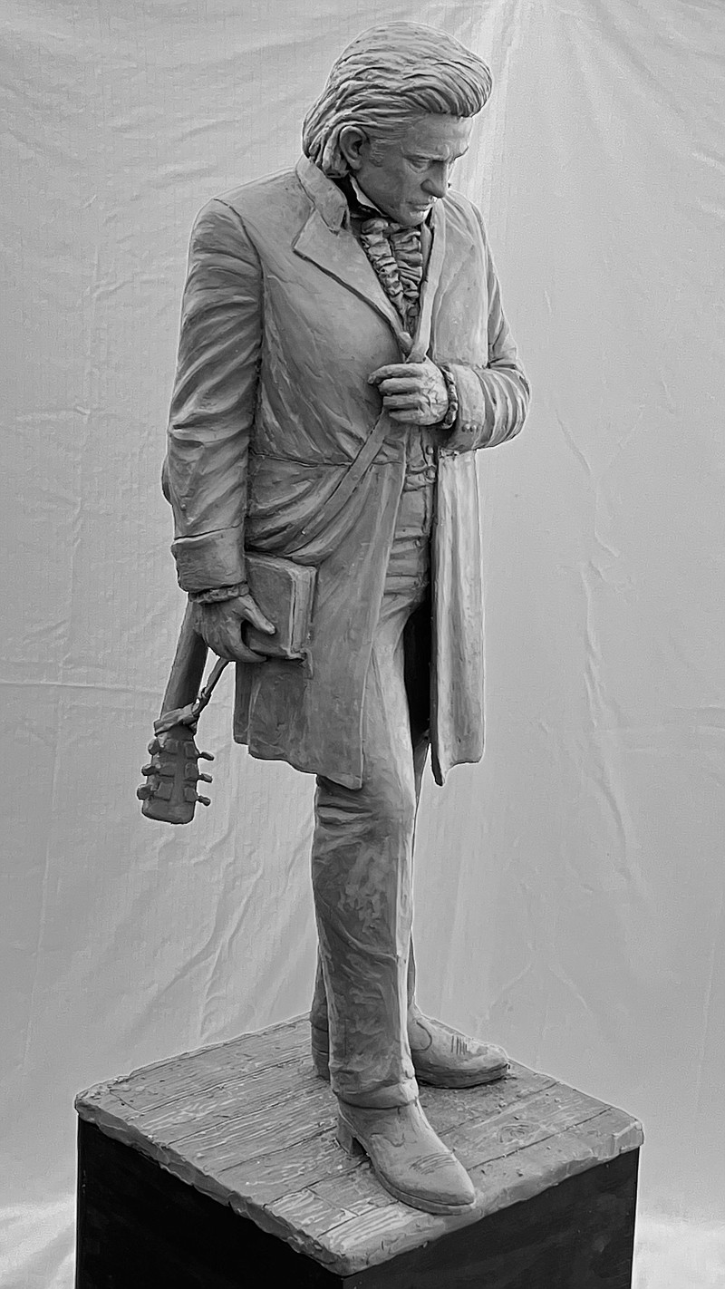 Johnny Cash statue by Kevin Kresse. Photo courtesy of Kevin Kresse