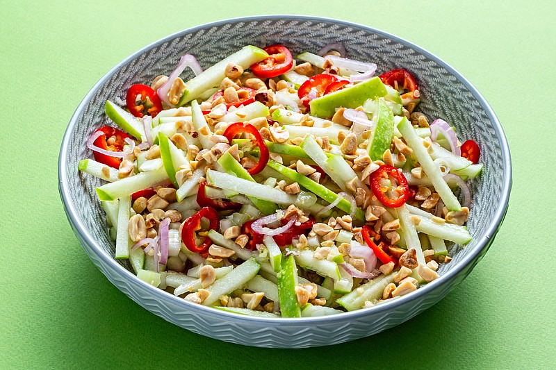 Balinese Green Apple Salad. MUST CREDIT: Photo by Scott Suchman for The Washington Post.