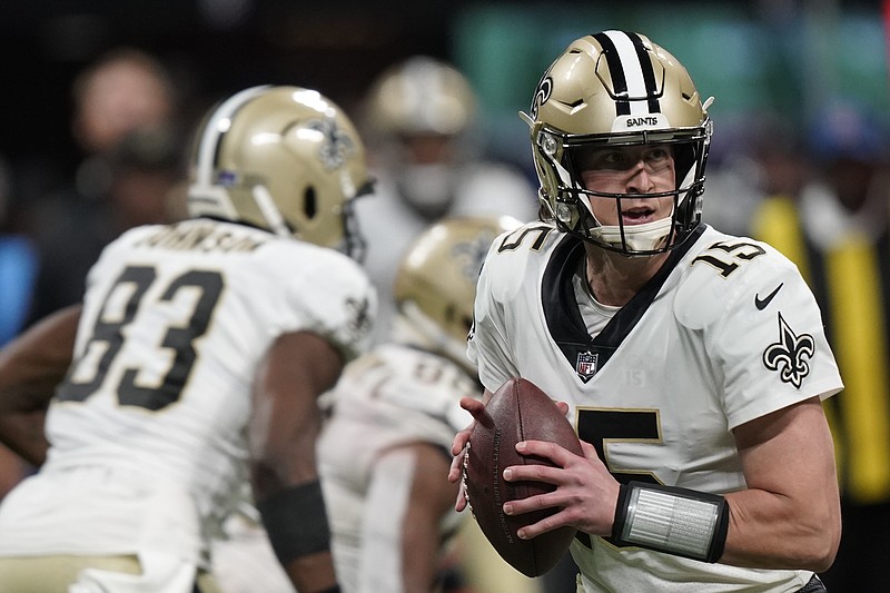 New Orleans Saints at Atlanta Falcons on January 9, 2022