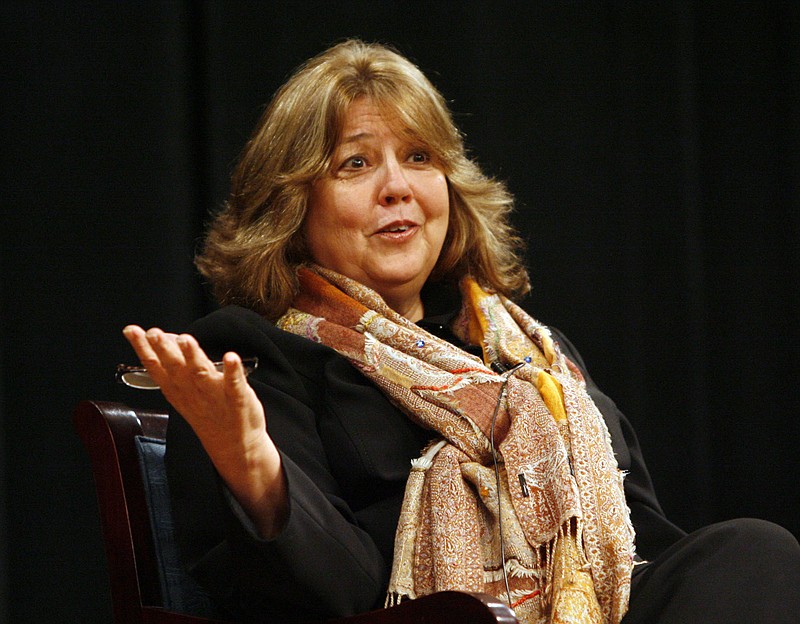 Linda Bloodworth Thomason spoke to an audience at the University of Arkansas campus in Fayetteville in 2006. (Democrat-Gazette file photo)