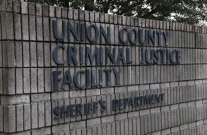 The Union County Detention Center is seen in this News-Times file photo.