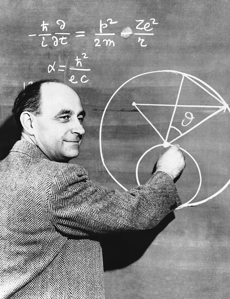 Dr. Enrico Fermi, leader of the group of scientists who succeeded in initiating the first man-made nuclear chain reaction is picture in an undated photo. (AP Photo)