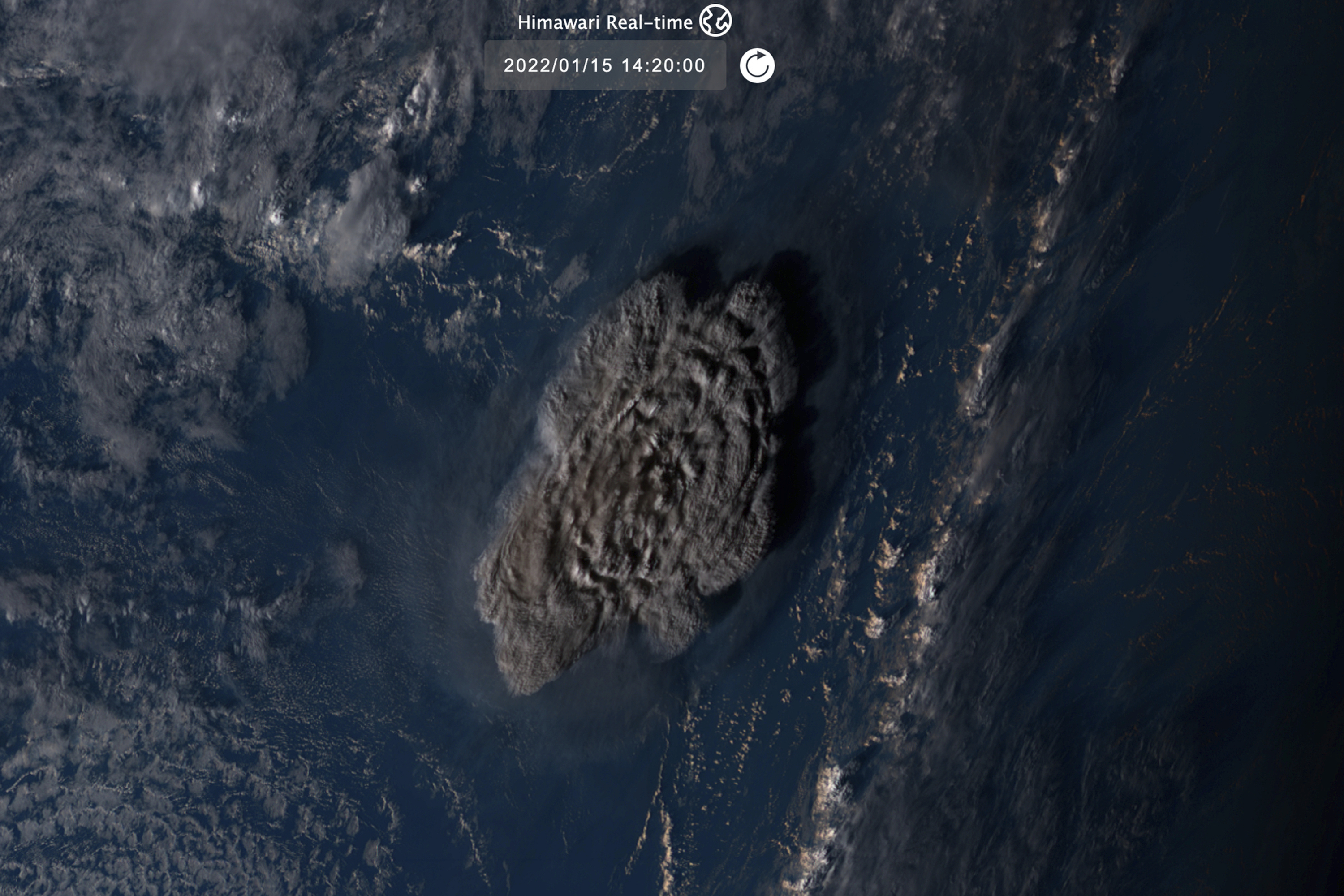 New Zealand sends flight to see damage from Pacific volcano - Vimarsana News