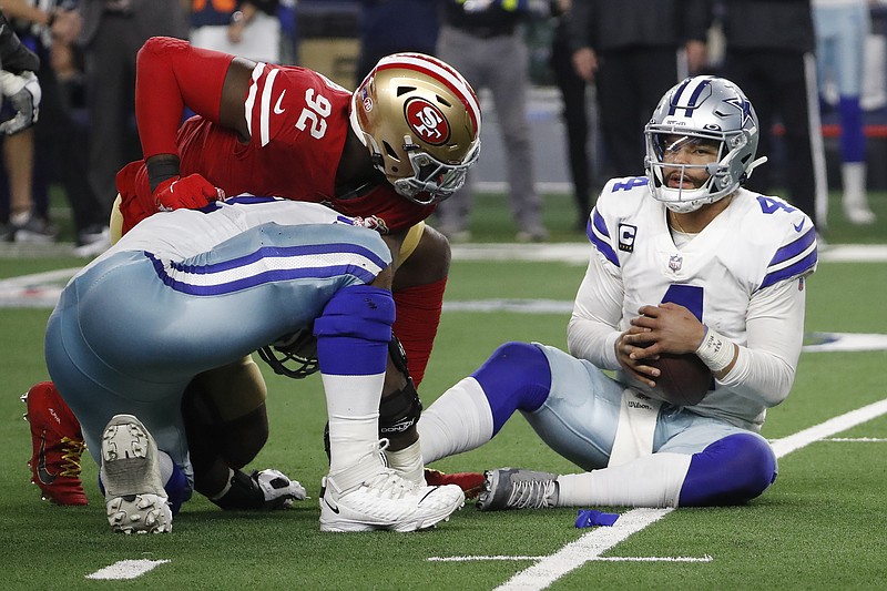 San Francisco 49ers at Dallas Cowboys Wild Card Playoff game (2022