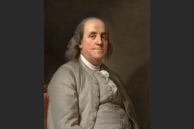 Founding father Benjamin Franklin began his daily routine at 5 a.m. (Courtesy of National Portrait Gallery, Smithsonian Institution)