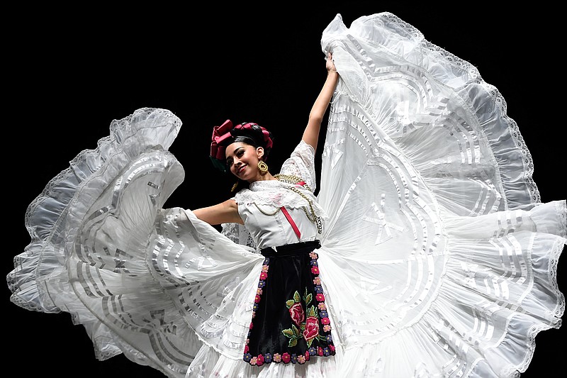 “Ballet Folklorico de Mexico de Amalia Hernandez” will be onstage Saturday Jan. 29 at the University of Central Arkansas in Conway. (Special to the Democrat-Gazette)