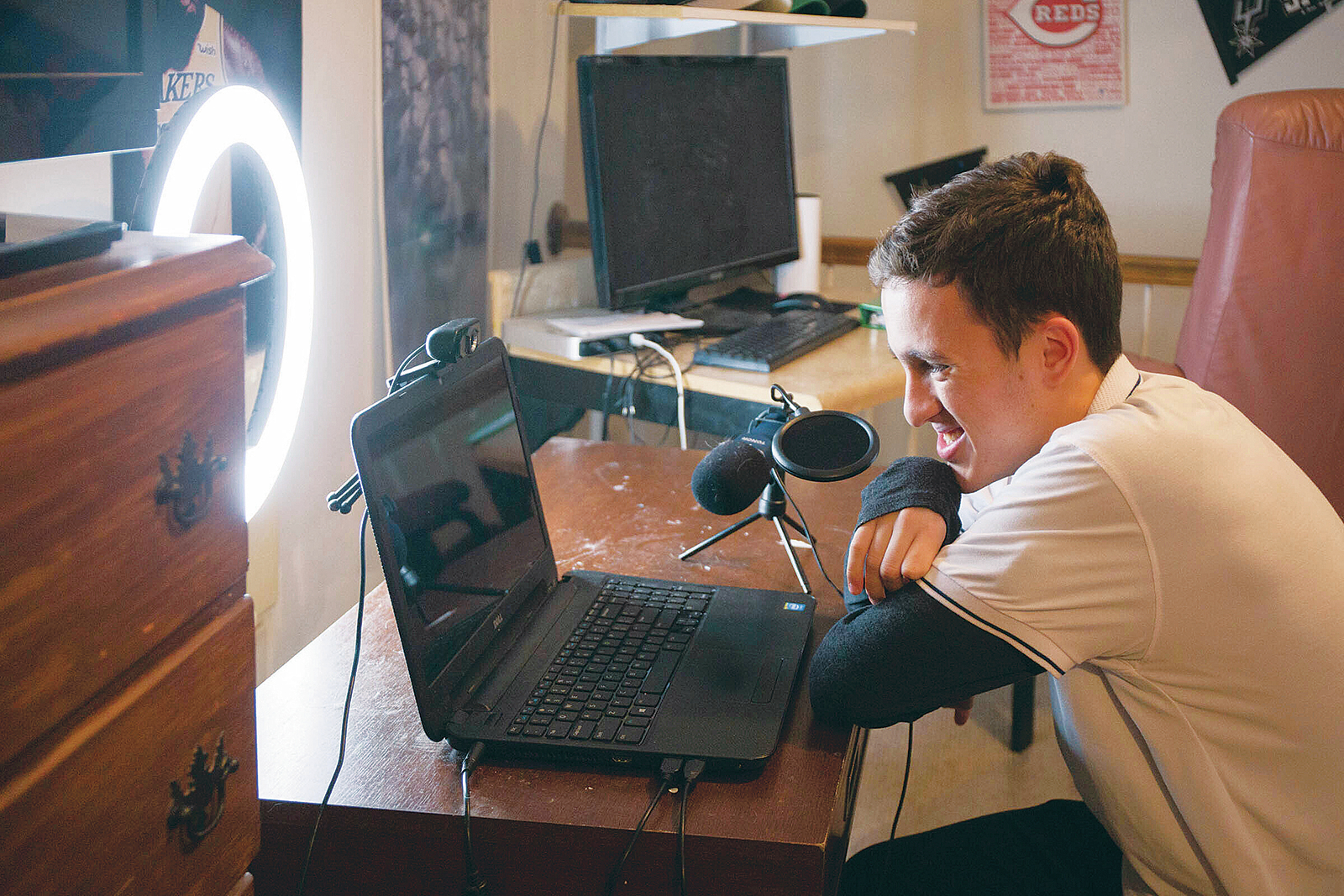 Making his voice heard: North Carolina teen with autism marks 250th podcast - Vimarsana News