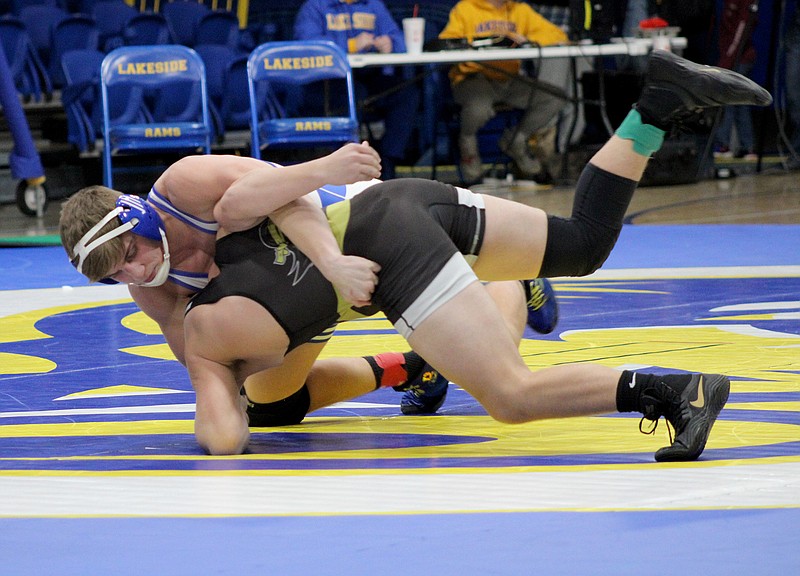 GALLERY Lakeside wrestling downs Pottsville on senior night Hot