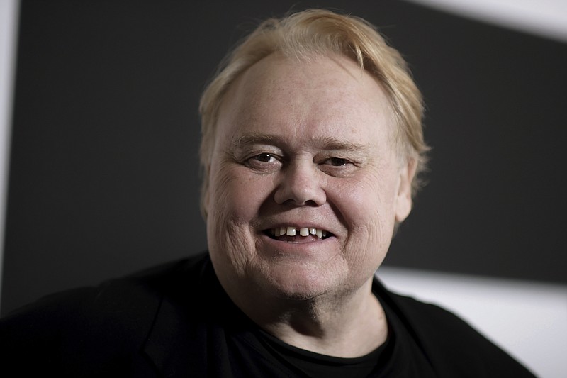 FILE - Louie Anderson appears during the 2017 Winter Television Critics Association press tour in Pasadena, Calif., on Jan. 12, 2017.   Anderson, whose four-decade career as a comedian and actor included his unlikely and Emmy-winning performance as mom to twin adult sons in the TV series &#x201c;Baskets,&#x201d; has died at age 68. (Photo by Richard Shotwell/Invision/AP, File)
