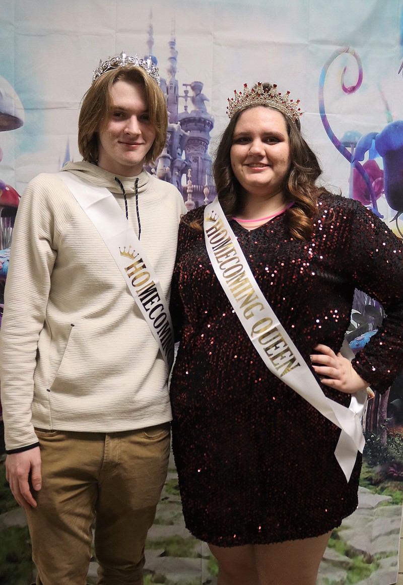 Courtesy/Chamois High School
Seniors Mason Lamb and Abigail Keilholz were crowned homecoming king and queen at Chamois High School.