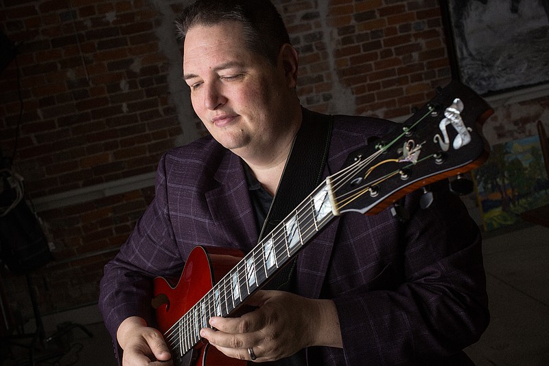 Jazz guitarist Ted Ludwig, pictured, will perform a program titled "Exotic Inspirations" with the Texarkana Symphony Orchestra at the Perot Theatre in downtown Texarkana, Texas, on Feb. 5. (Submitted photo)