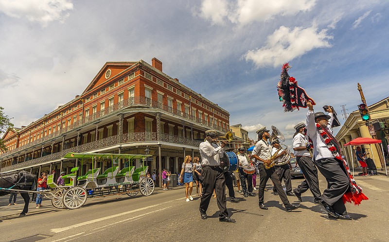 Second lines aren&#x2019;t just a visual treat for tourists, they are an integral part of local culture in The Crescent City. (New Orleans Convention and Visitors Bureau/TNS)