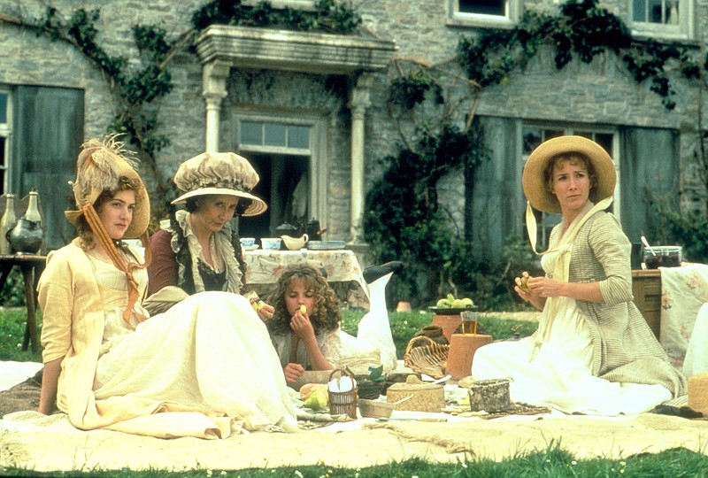 On the set of the film "Sense and Sensibility" in Great Britain in 1995. (Liaison Agency/Hulton Archive/Getty Images/TNS)
