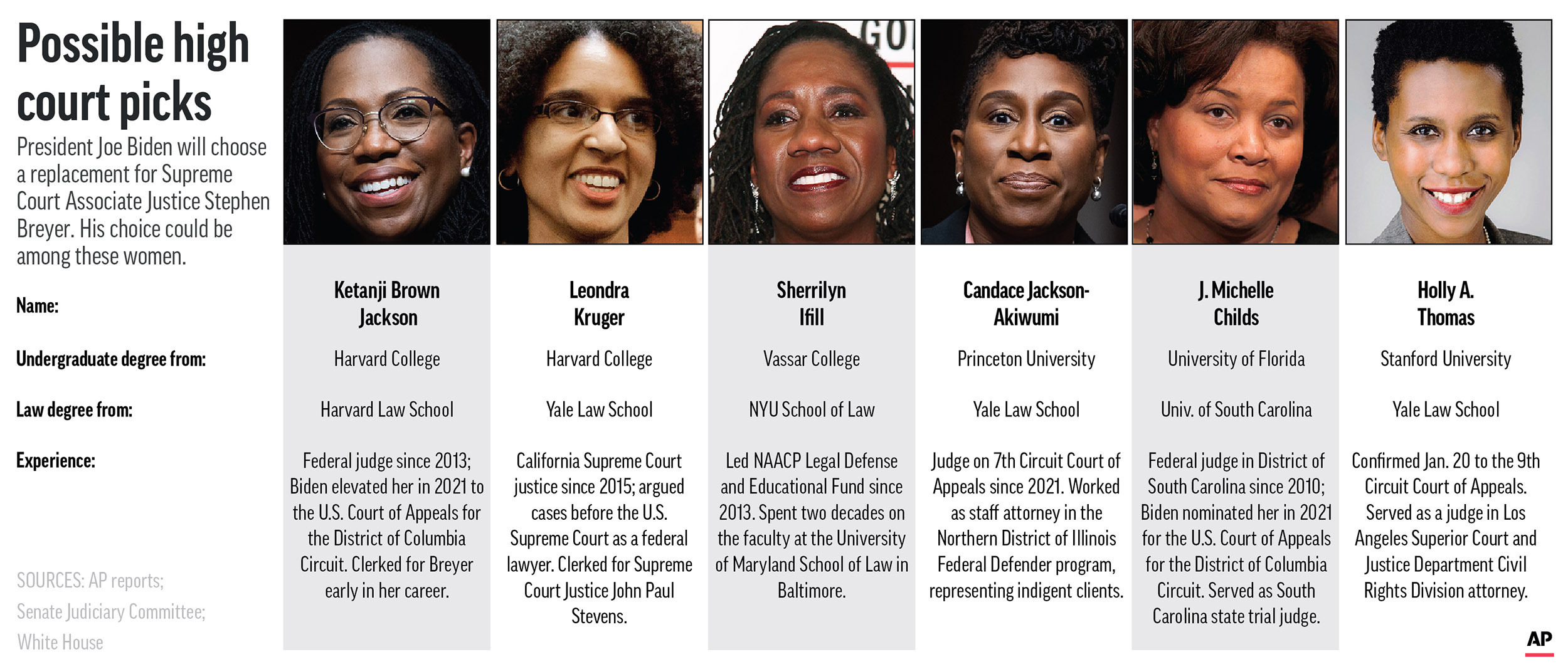 A brief look at the leading Supreme Court candidates - Vimarsana News