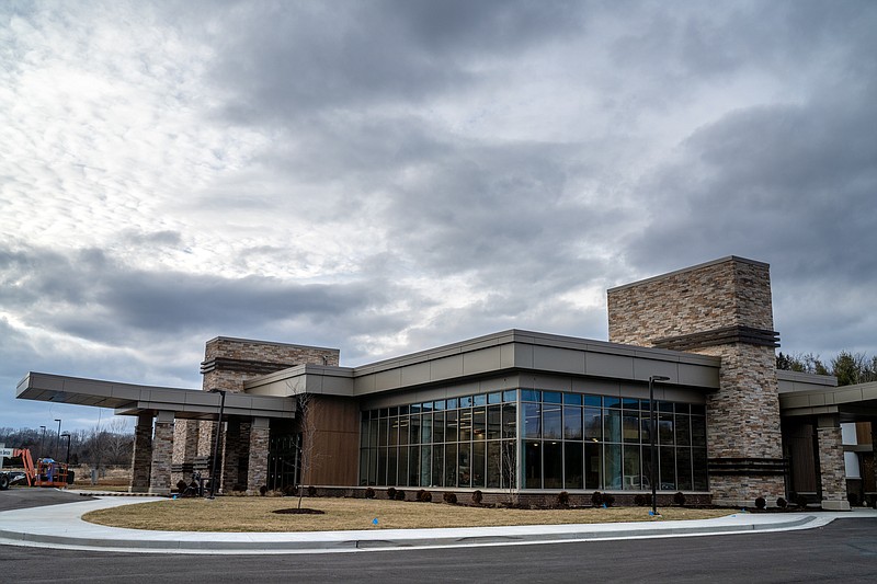 The exterior of the new Jefferson City Medical Group Outpatient Surgery Center. (Ethan Weston/News Tribune photo)