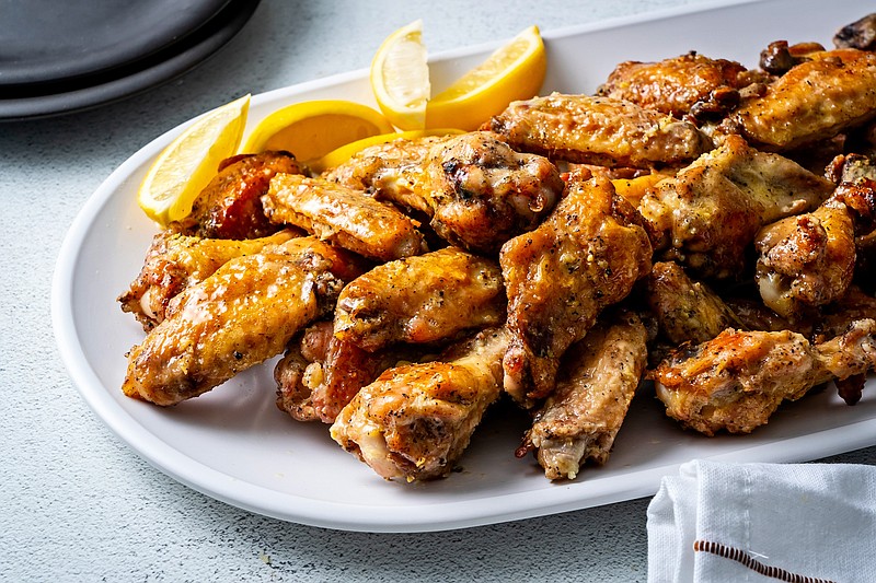 Lemon Pepper Chicken Wings (For The Washington Post/Scott Suchman)