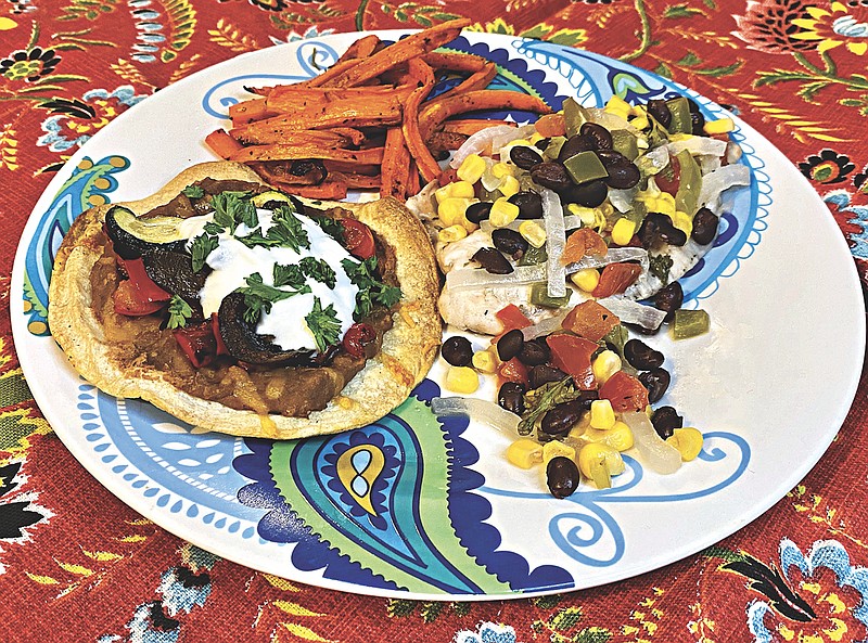 Alison Crane of the Garland County Extension Service shares her recipes for Southwest Tilapia, Munch-n-Crunch Tostadas and Zesty Carrot Fries. - Submitted photo