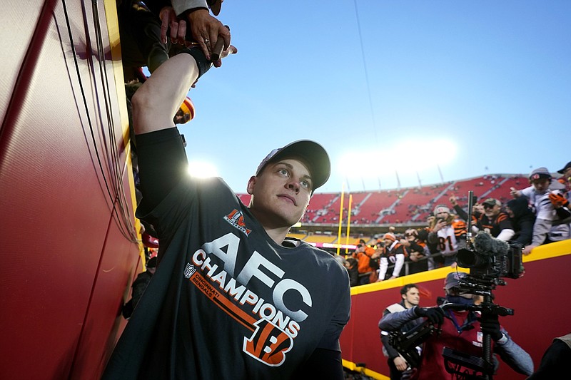 Cincinnati Bengals fans celebrate team's playoff run 