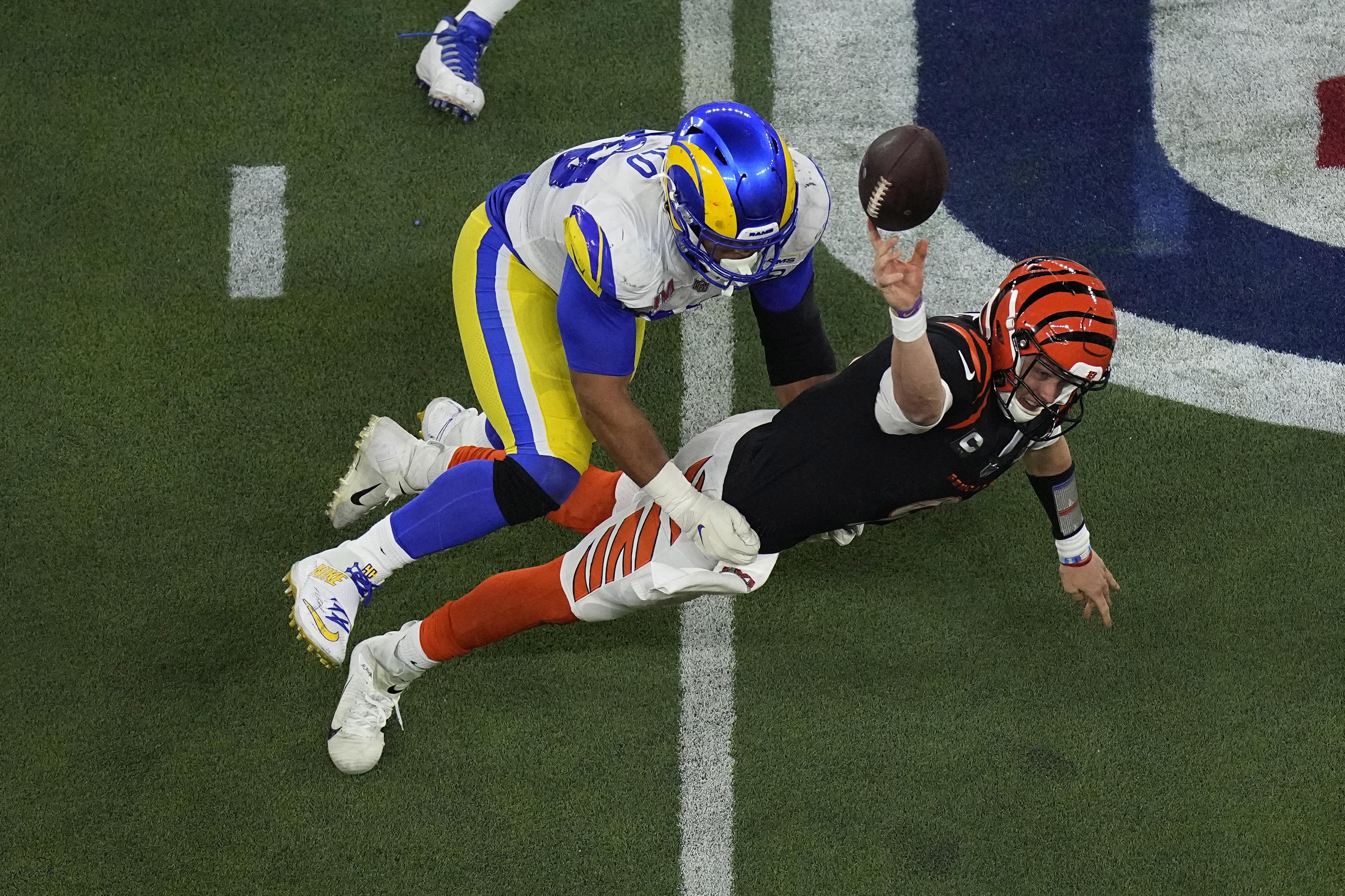 Joe Burrow, Bengals fall just short of an improbable Super Bowl story –  Orange County Register