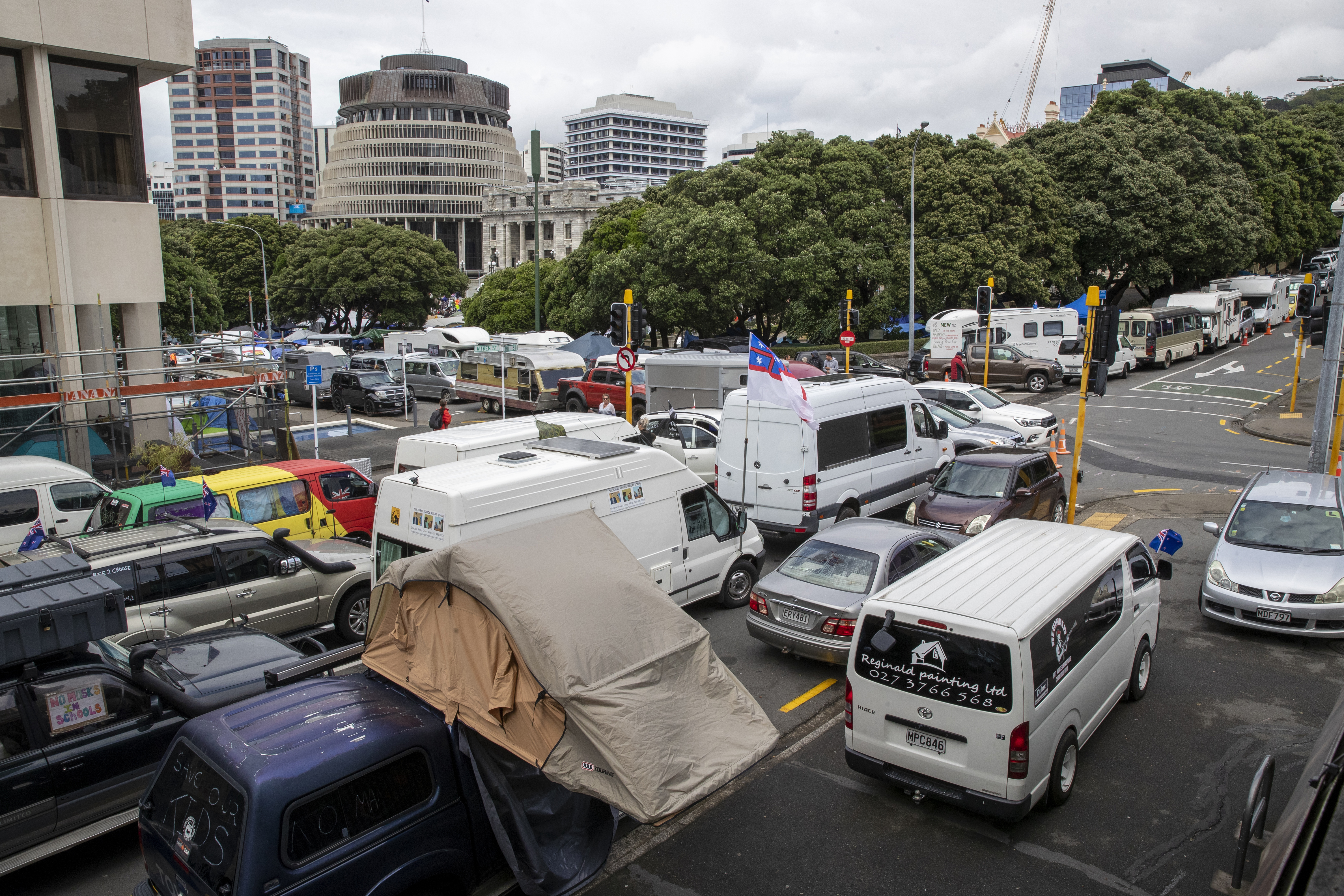 New Zealand protesters pushing limits - Vimarsana News