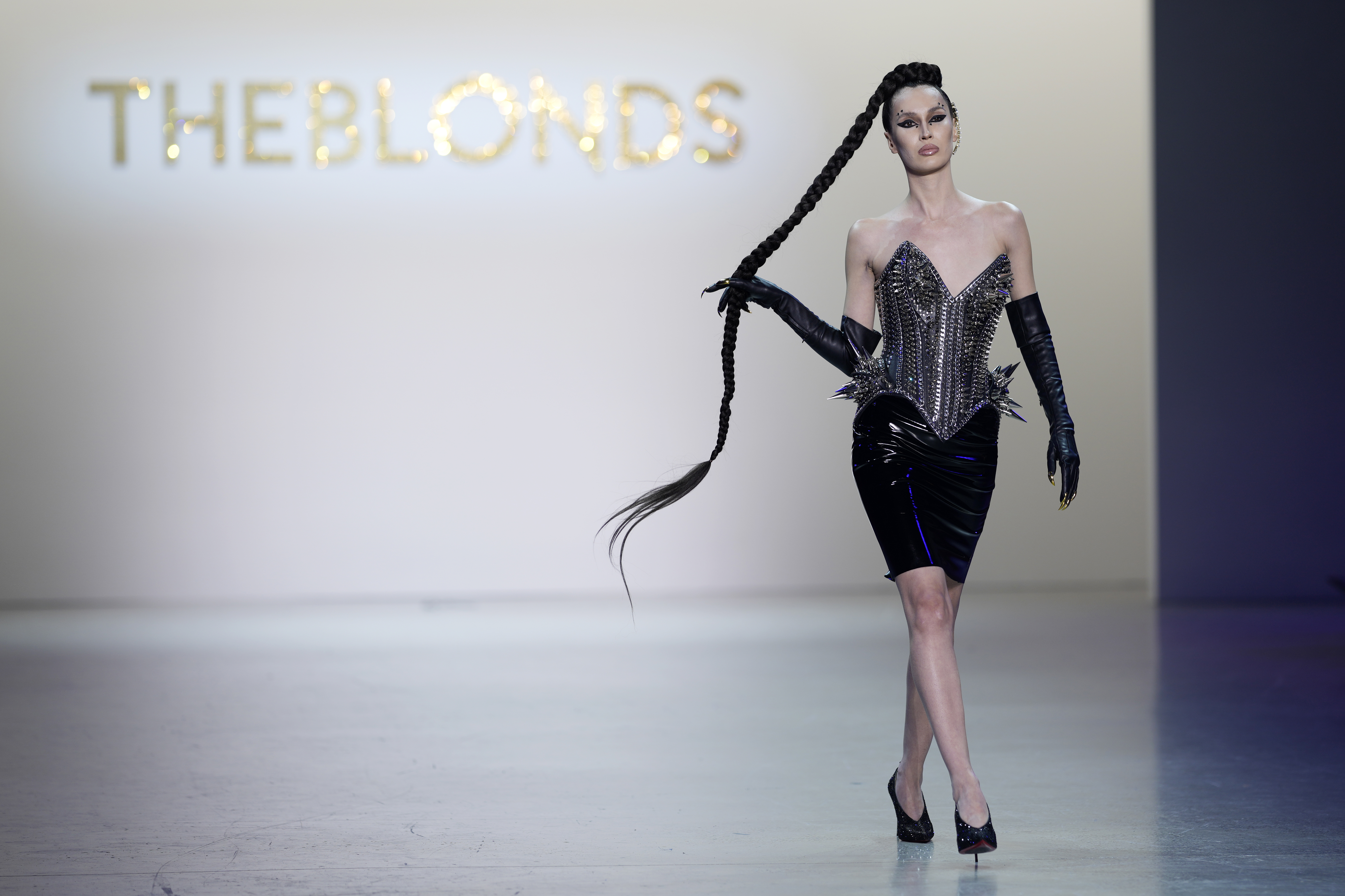 The Blonds end fashion week with hot vampires, writhing trio - Vimarsana News