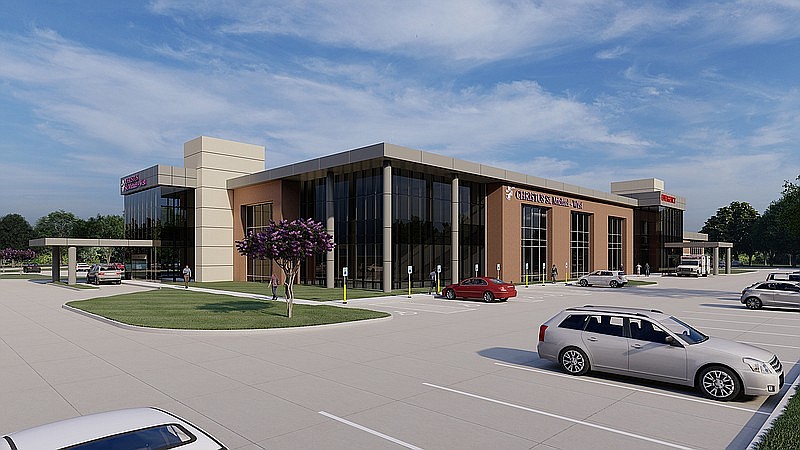 A rendering of CHRISTUS St. Michael Hospital-West.