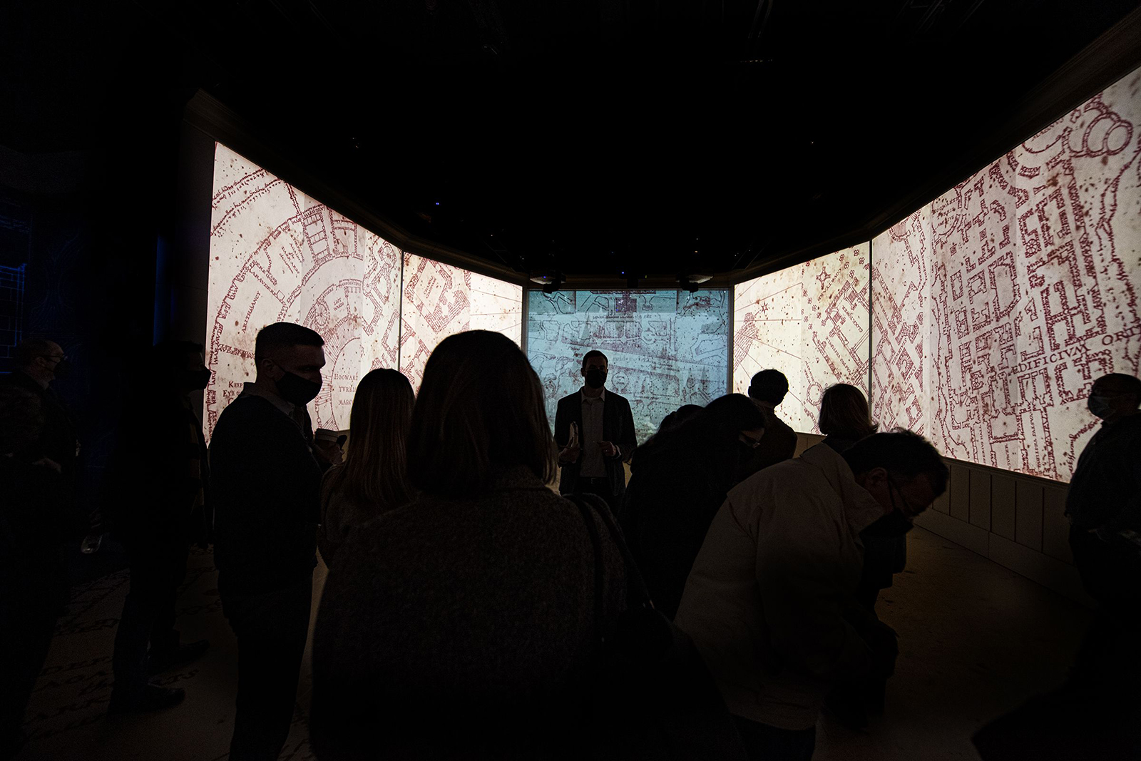 Marauder's Map at Harry Potter: The Exhibition