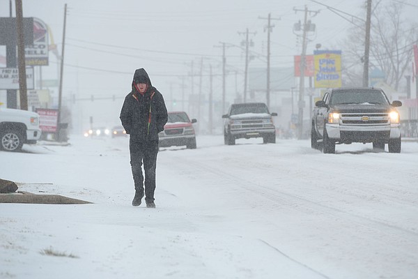 Winter Storm Hits Northwest Arkansas; Sleet, Freezing Rain Expected To ...