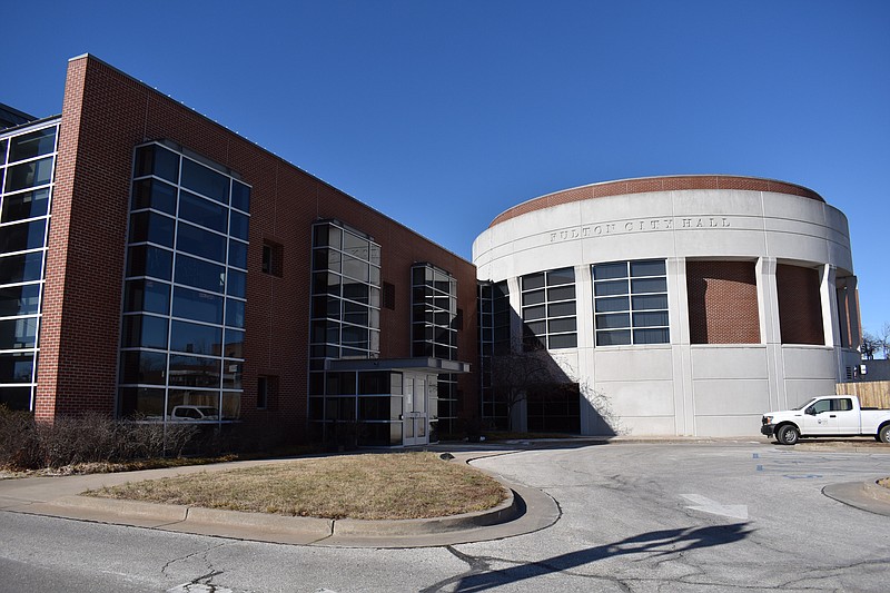 A photo of the Fulton City Hall building in Fulton, Missouri. (Garrett Fuller/FULTON SUN file; taken Feb. 10, 2022)