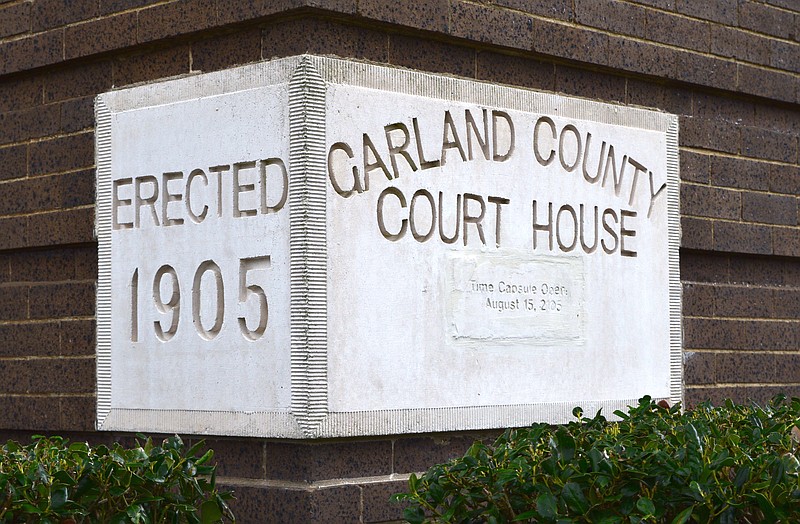 The exterior of the Garland County Court House. - File photo by Donald Cross of The Sentinel-Record