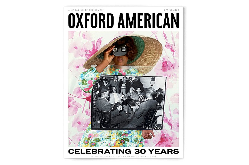 The Oxford American begins a yearlong celebration of its 30th anniversary with its spring issue, which was released earlier this month and features “Sundown (Number Fourteen)” by Xaviera Simmons on the cover. (Special to the Democrat-Gazette/Xaviera Simmons and David Castillo, Miami)