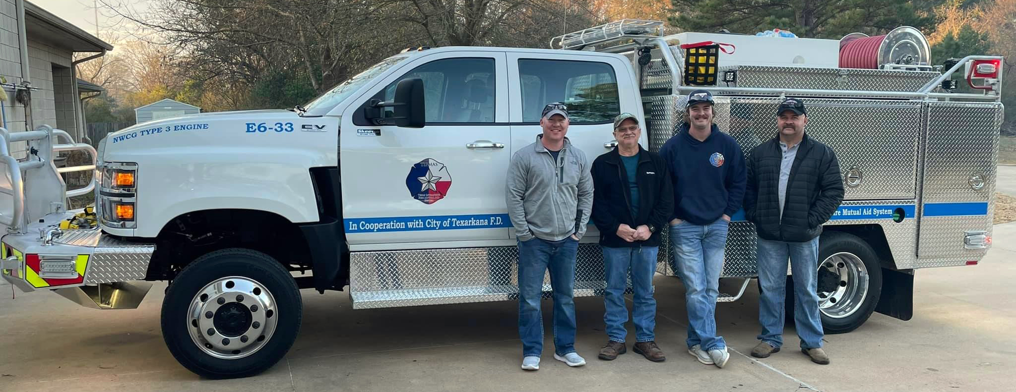 Texarkana firefighters deploy to Texas Panhandle with truck provided by  state grant