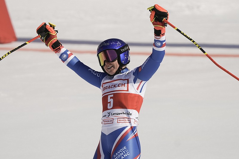 Shiffrin pads World Cup lead in giant slalom The Arkansas DemocratGazette Arkansas' Best