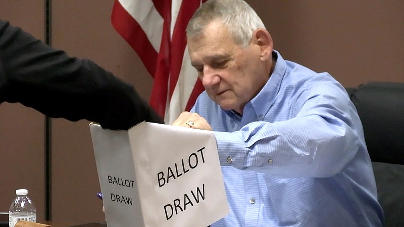 WATCH: Candidates draw ballot positions for May 24 vote