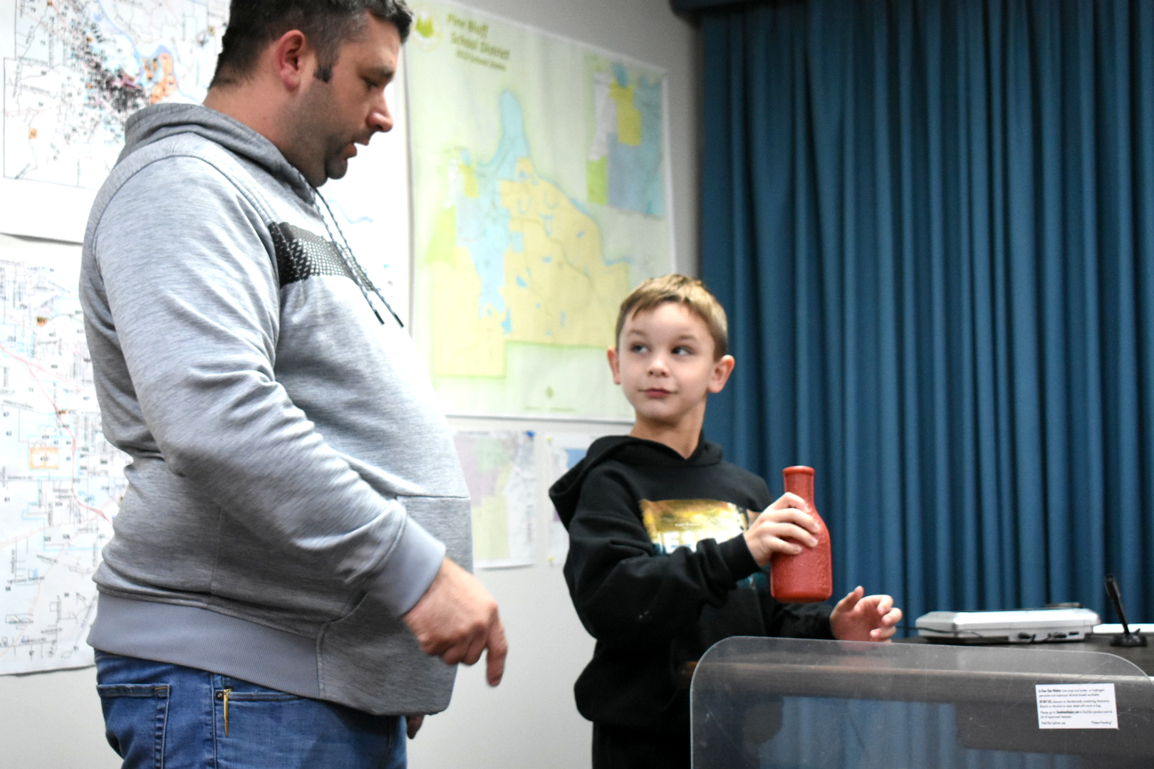 8-year-old helps determine ballot order