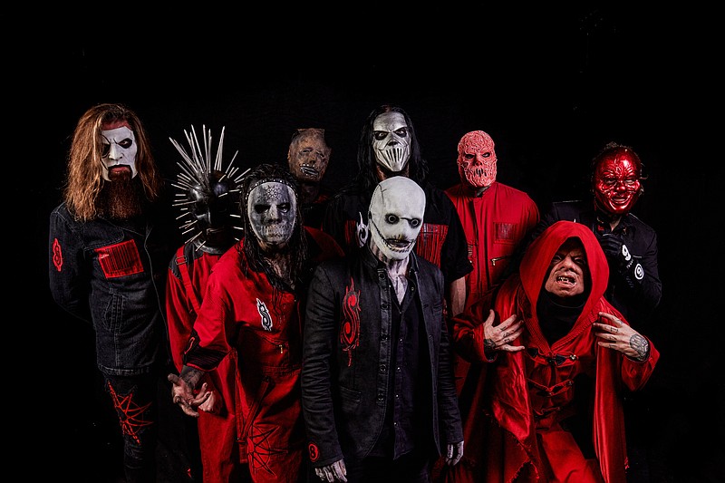 Heavy metal band Slipknot will play Simmons Bank Arena in North Little Rock on Friday during a stop on its Knotfest Roadshow tour. (Special to the Democrat-Gazette/Alexander Gay)