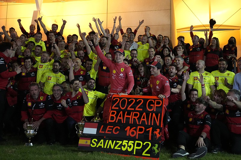 F1: Ferrari's Leclerc wins season-opening Bahrain GP