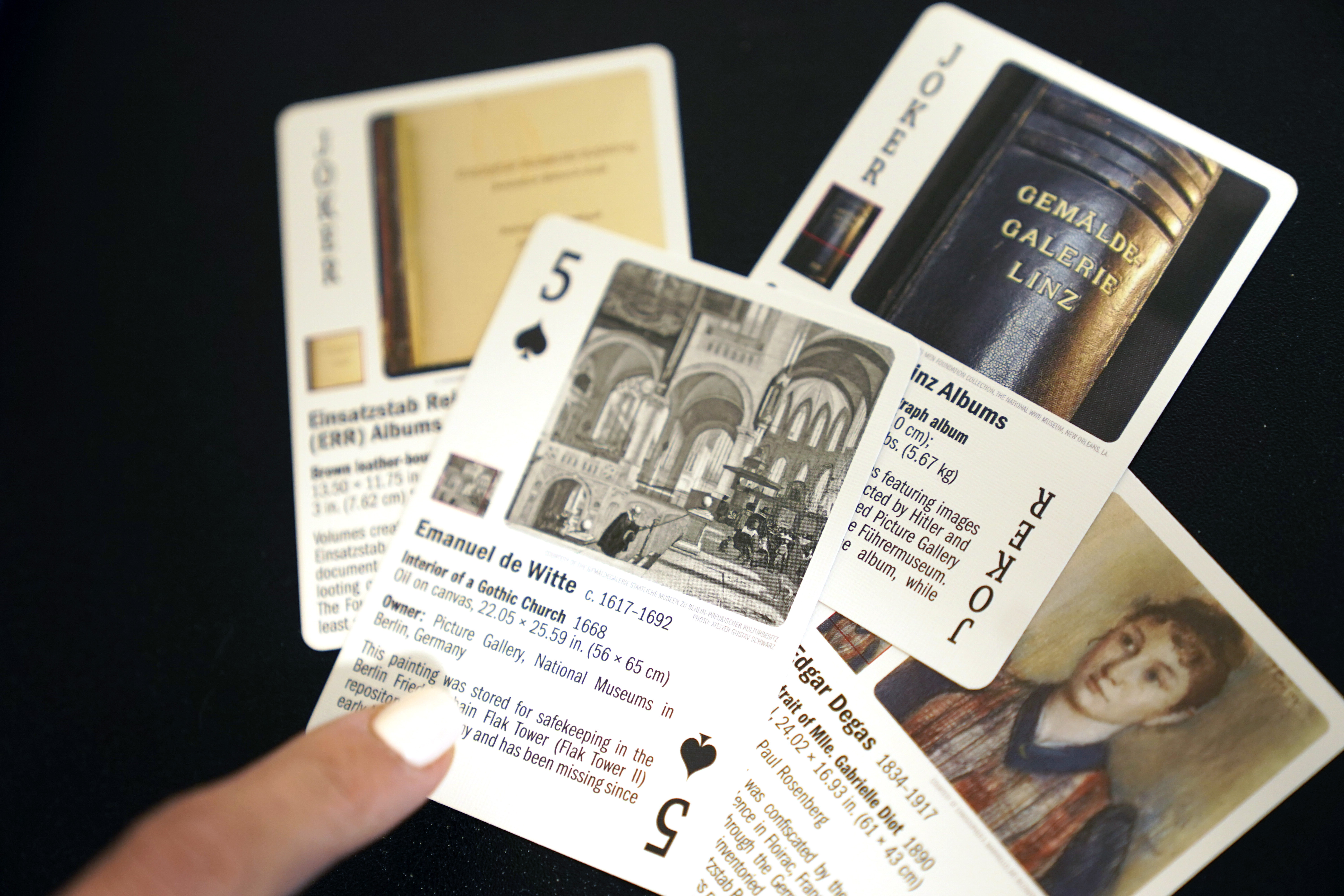 Monuments Men group bets on playing cards to find lost art - Vimarsana News