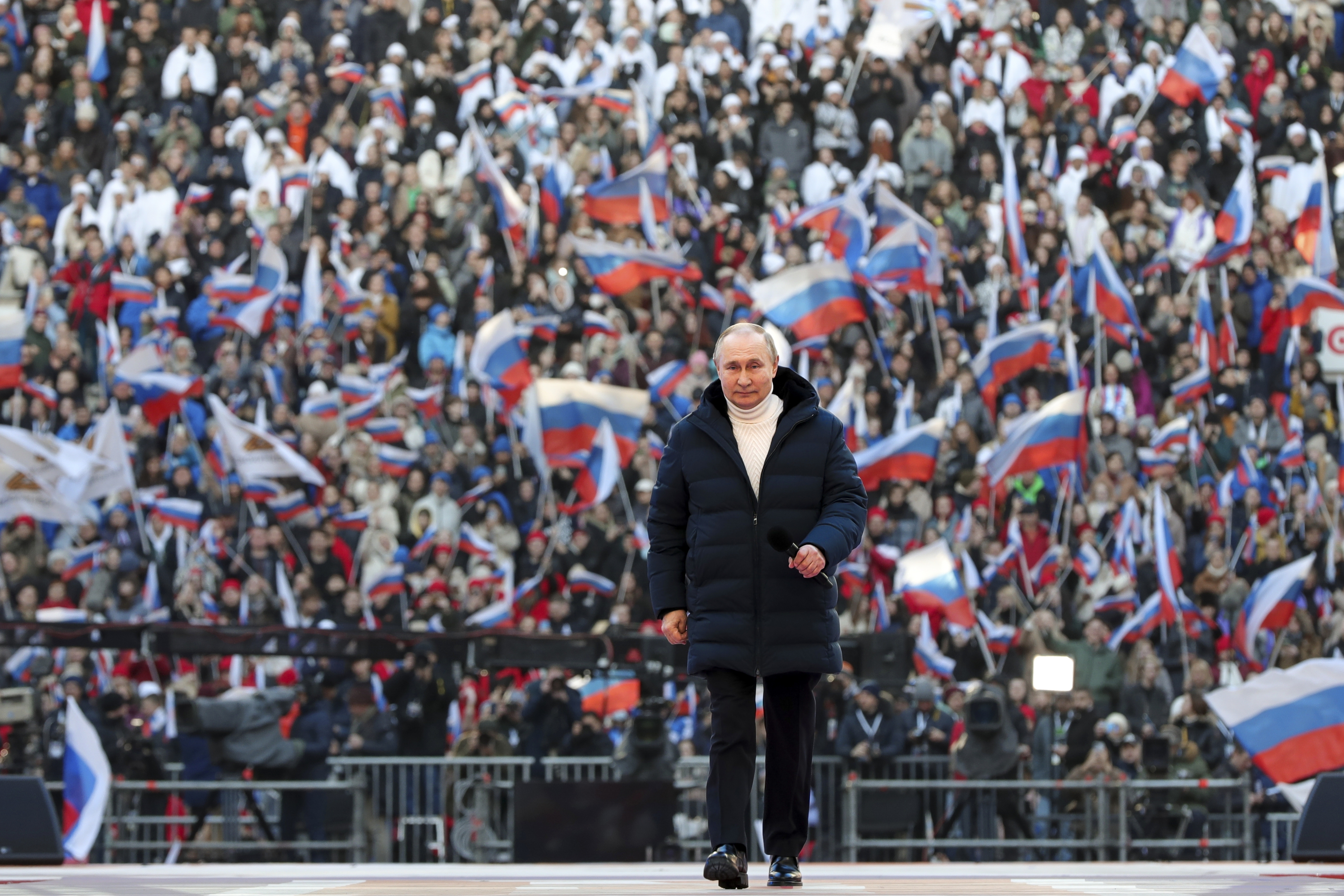 Russian Olympians face backlash after Vladimir Putin rally - Vimarsana News