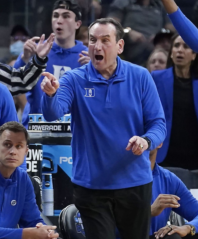 Hogs focused on Blue Devils, not Coach K