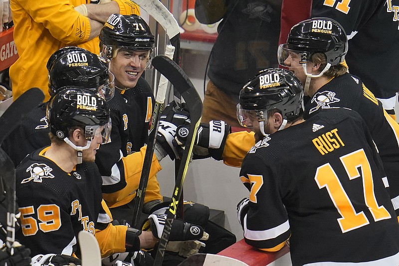 Penguins power past Red Wings 11-2 behind Malkin’s hat trick | Hot ...