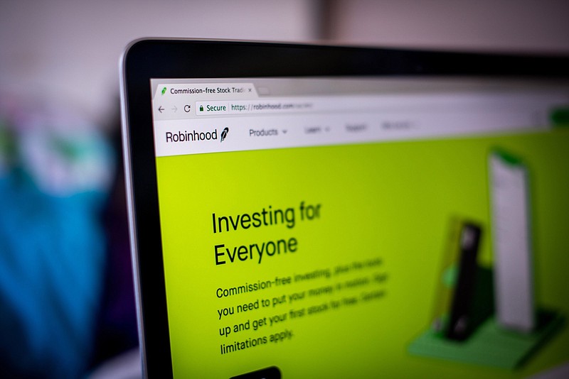 Robinhood Shares Plunge as the Online Brokerage Posts a Drop in